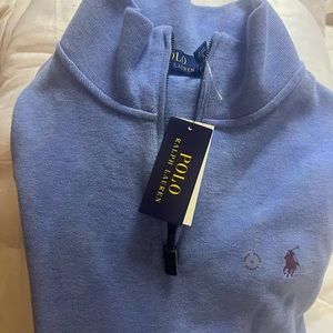 New With Tag Light Blue Long Sleeve Polo Shirt!
